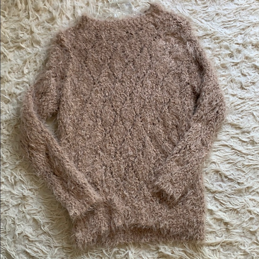Furry sweater